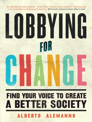 cover image of Lobbying for Change
